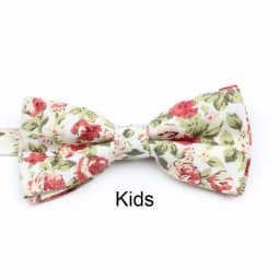 Cotton Floral Parent-Child Bowtie Set Bow Tie Necktie For Men Wedding Party Business Suits Gravata Pink Yellow Butterfly Cravats