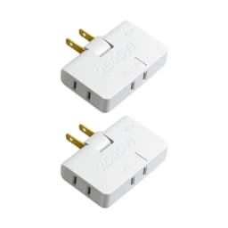 1-3Pcs 3 Way Flat Plug Adapter Power Wall Plug US Extension Plug Adapters Portable Foldable Extension Travel Converter Socket
