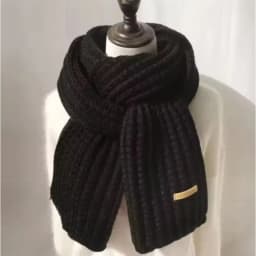 Winter Scarf Women Mens Thick Cable Knit Wrap Chunky Long Warm Scarf for Travel Office Warm Cashmere Scarves Neckercheif