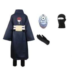 Anime Peripheral Naruto Clothing Student Version Xiao Organization Obito Cosplay Costume White Mask Cosplay Costume