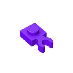 Gobrick] GDS-814 PLATE 1X1 W. HOLDER compatible with lego 4085 60897 children's toys Assembles Building Blocks Technical