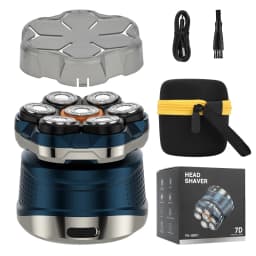 7D Head Shaver for Bald Men Upgraded Magnetic Floating Electric Razors Rechargeable Shavers for Scalp Face Beard Body