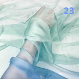 Rainbow Gradient Color Chiffon Fabric 30D Organza Tulle Fabric For Diy Ancient Style Hanfu Wedding Dress Stage Party Decor
