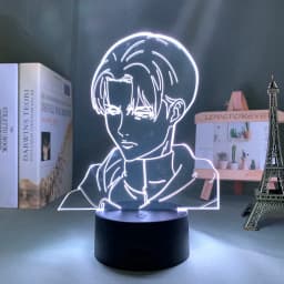 Anime Light Attack on Titan 4 Eren Yeager Figure for Bedroom Decor Night Light Kids Birthday Gift Shingeki No Kyojin 3d Lamp AOT