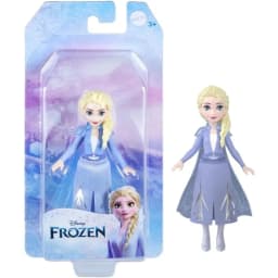 Original Disney Princess Mini Princess Snow White Moanna Merida Elsa Anna Miniature Dolls for Girls Christmas Gifts HPL55 Toys