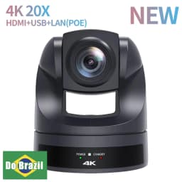 Runpu 4K/30fps Conference Camera PTZ Video 20X Zoom Ai Tracking Ptz NDI Camera USB HDMI LAN POE For Educate Live Business Meetin