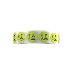 6pcs NFC Ntag213 144 Bytes Wet Tag Stickers 13.56MHz ISO14443A Ntag 213 Chip RFID Adhesive Tag Label For NFC Phone 6 Colors