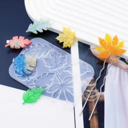 Butterfly Leaves Bow Earring Pendant Silicone Mold Epoxy Resin Jewelry Making Molds DIY Charms Key Chain Mould Creative Crafts