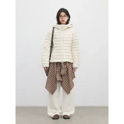 CHIC VEN Women's Down Coats Solid Hooded Female 90 White Down Jacket Slim Lightweight Warm Casual Overcoat Autumn Winter 2026