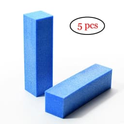 2/5/10Pcs Colorful Buffing Sanding File Block Pedicure Manicure Care Nail Art Sponge Buffer Block Polish Manicure Pedicure Tools