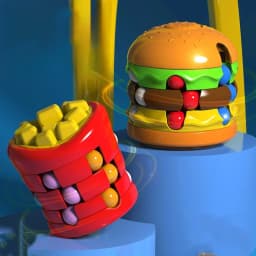 Kids Magic Cube Rotating Bean Adults Fingertip Fidget Stress Relief Creative Puzzle Game Toys for Children