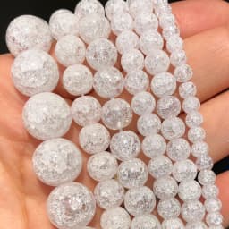Natural Stone Round Flame Stone Beads Yooperlite Fire Sodalite Loose Spacer Beads for Jewelry Making DIY Bracelets Necklace 15''