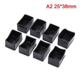 8pcs Rectangle Silicone Chair Leg Caps Non-slip Table Foot Cover Socks Protector Hot Sale New Arrival