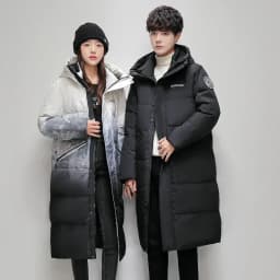 Winter Mens Down Parkas High-quality -30 Outdoor Snowfield Down Jackets Long Male White Duck Thicked Warm Hooded Jacket Coat