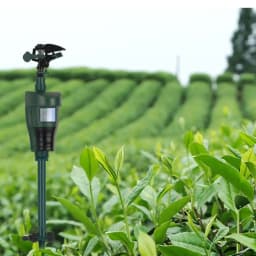 Motion Activated Garden Sprayer Animal Deterrent Water Jet Adjustable Sprinkler Protection for Meadows and Grass