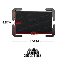 Molle EDC Identify Safety Outdoor Mark Strip Patch Umbrella Blood Type Nuclear Radiation Cat Eyes Tactical Equipment Accessorry