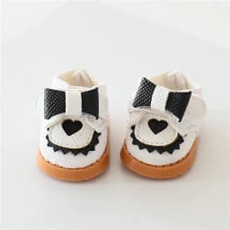 3.5cm Doll Canvas Shoes Leather Shoes For 15 17 cm For Labubu Doll Mini 1/6 BJD OB27 10cm Cotton Doll Clothing Outfit Accessory