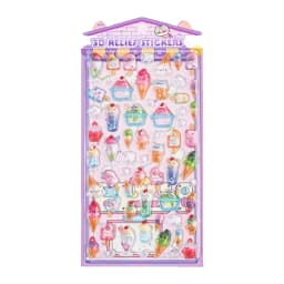Mr. Paper 7Style Sweet Candy Party Series 3D Embossed Cute Sticker DIY Notebook Mobile Phone Case Photo Frame Photo Album Card