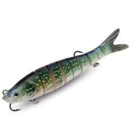 Swimbait 11g 16g 27g Multi Joint Lure Slow Sinking Bionic Segment Swimming Pesca Bass Treble Hook Carp Fishing Tackle Hard Bait