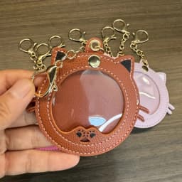 New Cat Shape Ita Bag Pins Badge Protector Case Keychian For 58mm Anime Badges Decoration Bag Accessories Pin Case Birthday Gift