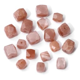 Natural Raw Mineral Stone Beads Square Shape Bead Citrine Quartz Reiki Healing Beads For Jewelry Making DIY Necklace Bracelet