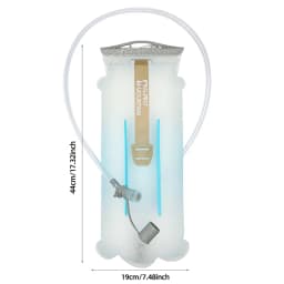 3L Hydration Bladder BPA-Free Leak Proof Durable Water Reservoir for Cycling,Hiking,Running,Climbing,Biking TPU Material High-Fl