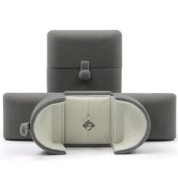 Special Design Velvet Wedding Double Ring Pendant Box Good Quality Jewelry Display Gift Case