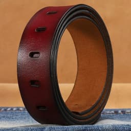 Durable Luxury Brand Designer Replacement Genuine Leather Belt No Buckle Girdle Classic Waistband 3.3/3.8cm with Hole