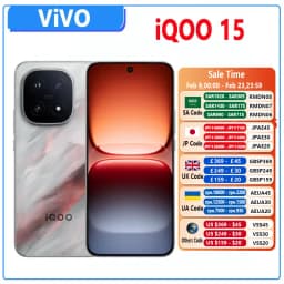 ViVO IQOO 15 Screen 6.85 Inch Rear Camera 50MP OIS Battery 7000mAh 100W SuperVOOC 40W Wireless Snapdragon 8 Elite Gen 5 NFC OTA