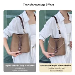 Bag Extension Chain For Coach Rowan21 Bag Decoration Chain Beaded Pendant Fashion Bag Chain Transformation Accessories