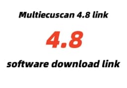 New Multiecuscan V4.8&4.9&5.2 For Fiat/Chrysler/Dodge/Jeep/Suzuki Scanner Software 4.8+ ELM327+Flat adapter Registered Unlimite