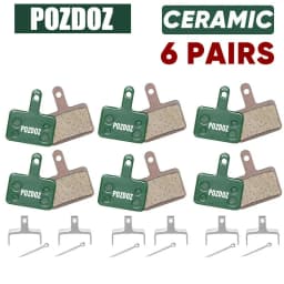 POZDOZ MTB Ceramic Road Brake Pads for SHIMANO B01S B05S Mountain Bicycle Hydraulic Disc Brake Pads Bike Cycling Parts