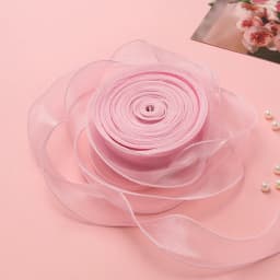1 Meter Silk Ribbon Organza Satin For DIY Craft Gift Jewelry Packaging Decoration Wedding Bouquets Wreath Sewing Supplies