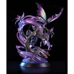 36cm Animation Ghost Blade Gk 1/6 Insect Column Butterfly Bear Character Model Hand-Made Fighting Form Ornaments Toy Gift
