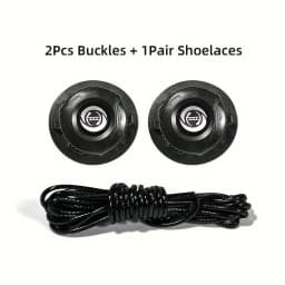 1pair Adjustable Automatic Buckle Rope Universal Kids/Adult Quick Stretching Lock Lazy Laces Sneaker No Tie ShoeLaces Shoe