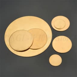 Thick 0.3-4mm H62 Brass Disc Dia 10-300mm Round Brass Plate Circular Brass Plate Thin Brass Circular Plate Sheet