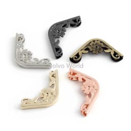 2/6/30PCS 31mm,35mm Handbag Edge Protection Hook Buckles For Bags Side Scrapbooking Cover Corner Album Metal Clasps Accessories