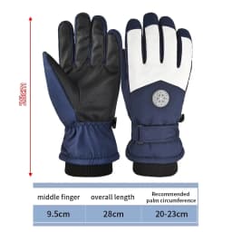 Autumn Winter Women Gloves Touch Screen Windproof Warm Riding Snow Play Men and Women Warm Gloves