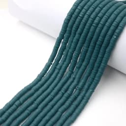 6mm 350pcs/lot Color Flat Round Polymer Clay Beads Loose Spacer Beads for Jewelry Making DIY Bracelet Necklace Earrings Design