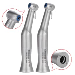 SANDENT 20:1 Dental Implant Contra Angle Handpiece Push Button Chuck External Spray E-Type Motor Compatible
