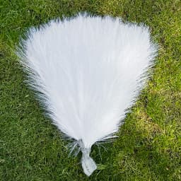 30/15 Faux Pampas Grass 42cm Artificial Pompous Grass Fake Pompass Branch Vase Filler Flower Arrangement for Home/Wedding Decor