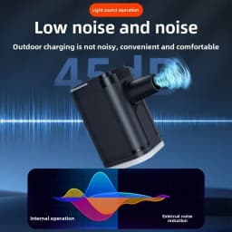 YIJU Wireless Inflation Pump Portable Outdoor Mini Air Compressor Air Cushion Bed Swim Ring Multi Function Air Pump