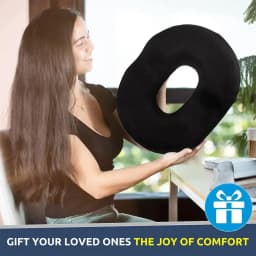 Donut Pillow for Tailbone Pain Relief, Donut Cushion for Pregnancy and After Surgery Sitting Relief, Seat Cushion for Desk Chair