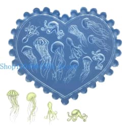 Silicone Nail Art Mold Accessory Molds Various Shape 3D Nail Decorative Mold Silicone Texture for Various Nail Types