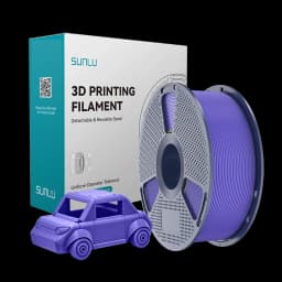SUNLU 1 Roll PETG Clear Filament 1.75 ±0.02 mm 1 kg Spool (2.2 lbs) High Toughness Neatly Wound Filament Fit Most FDM Printer