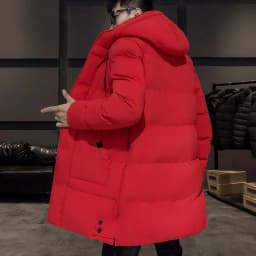 8XL Plus Size Parkas Men's Winter Thicken Warm Jackets Casual Loose Black Hooded Padded Jackets Man Big Size 7XL Paraks Coats