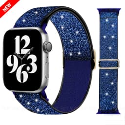 Nylon Strap for Apple Watch Band Ultra2-1 49mm 41mm 45 mm 38/42 Bohemian Elastic Bracelet iWatch Series 9 8 7 6 5 4 3 Se 40/44mm