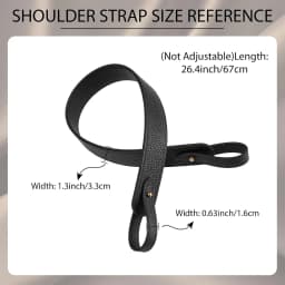 67cm Cowhide Leather Bag Strap For Birkin Bag Wide Shoulder Strap Replacement Handbag Crossbody Strap Belt Bag Accessories