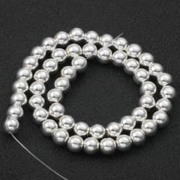 Natural Stone Dull Matte Light Gold Color Hematite Beads Round Loose Mineral Beads Jewelry Making Diy Bracelet 2/3/4/6/8mm