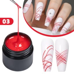 AWStorG Hema Free Poly Nail Gel 30ML Acrylic Gel Finger Extension Transparent Nail Art Extension Quick Building Soak Off UV